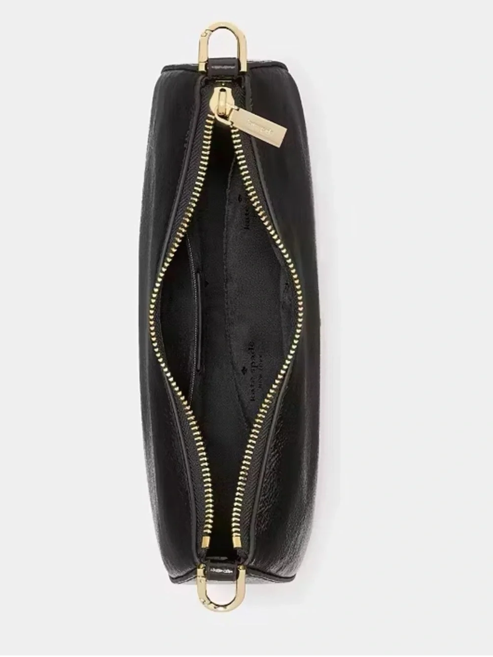 Kate Spade Margot Shiny Patent Leather Shoulder Bag Black
